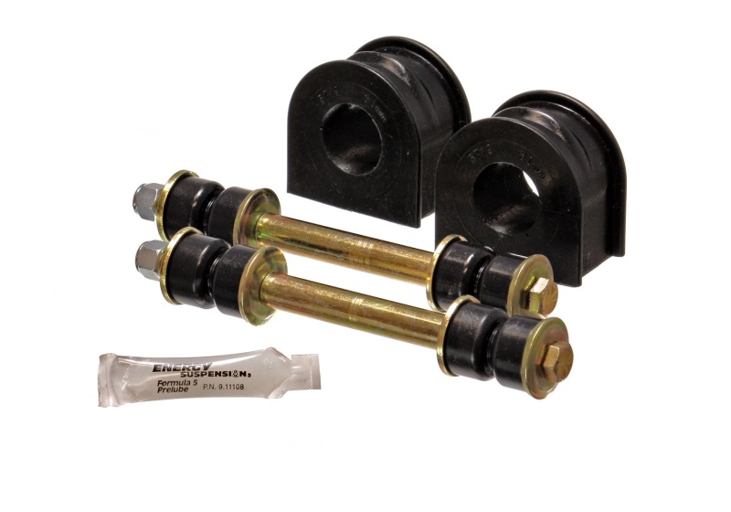 Ford F-150 Sway Bar Bushings - Front - Energy Suspension - 31mm, Includes End Link Bushings, Hyper-Flex Polyurethane - Black - `99-`04